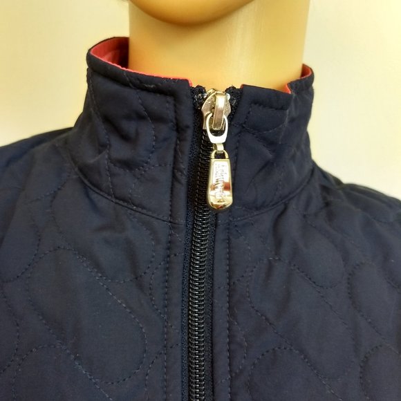 Ashworth Golfing Vest Navy lightly quilted S - Picture 3 of 6